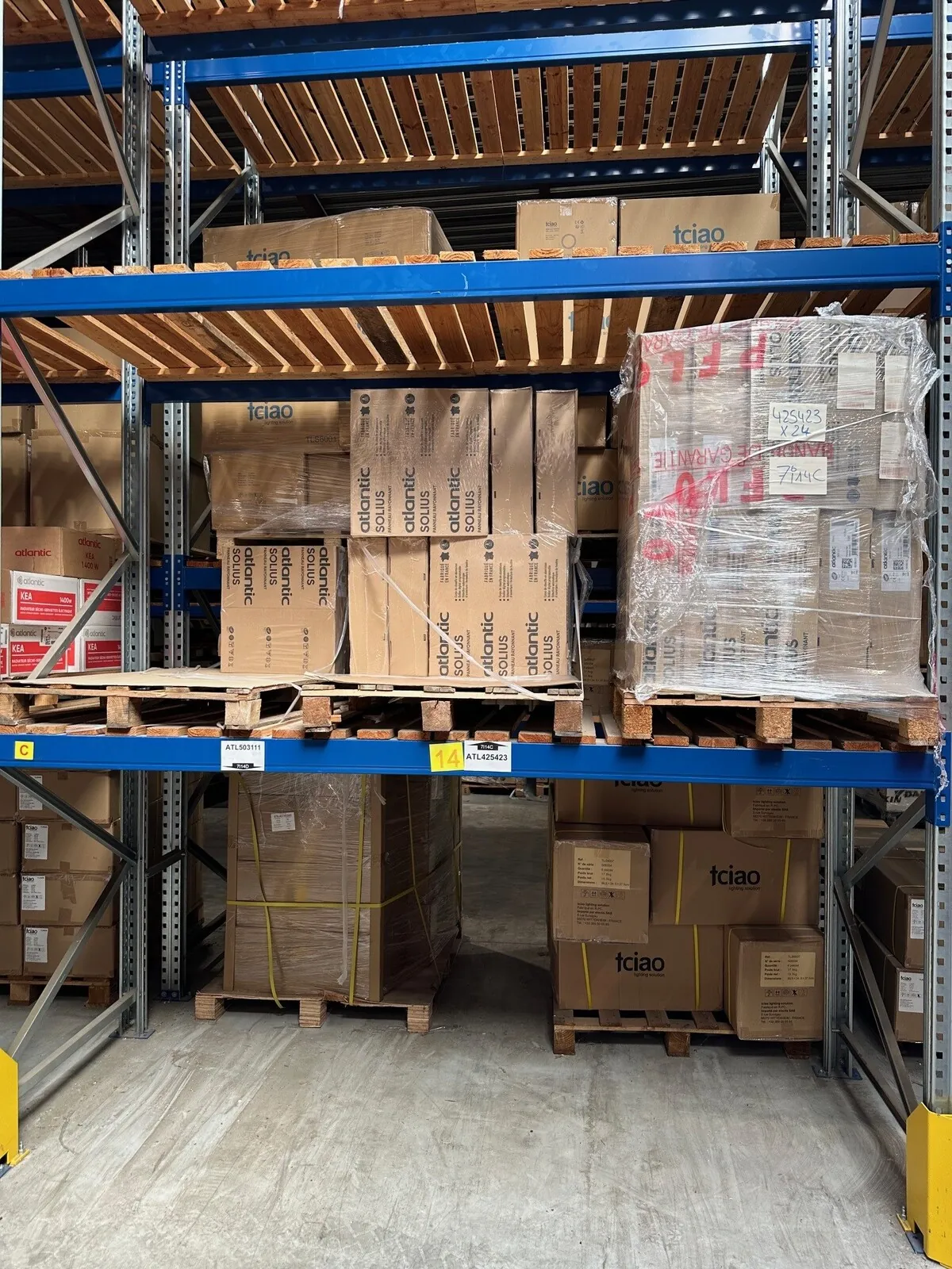 Lot n°132 - : Rayonnant horizontal 750W (38 x )