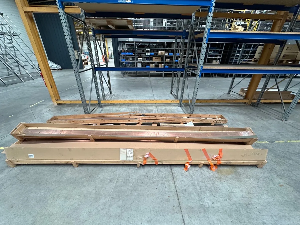 Lot n°216 - Stock Elec : Barres de connexion brutes CU ( 31 x )