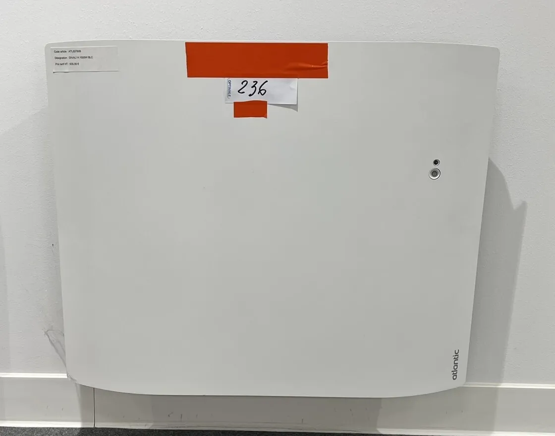 Lot n°236 - Radiateur électrique ATLANTIC 1000 W l 670 H 570