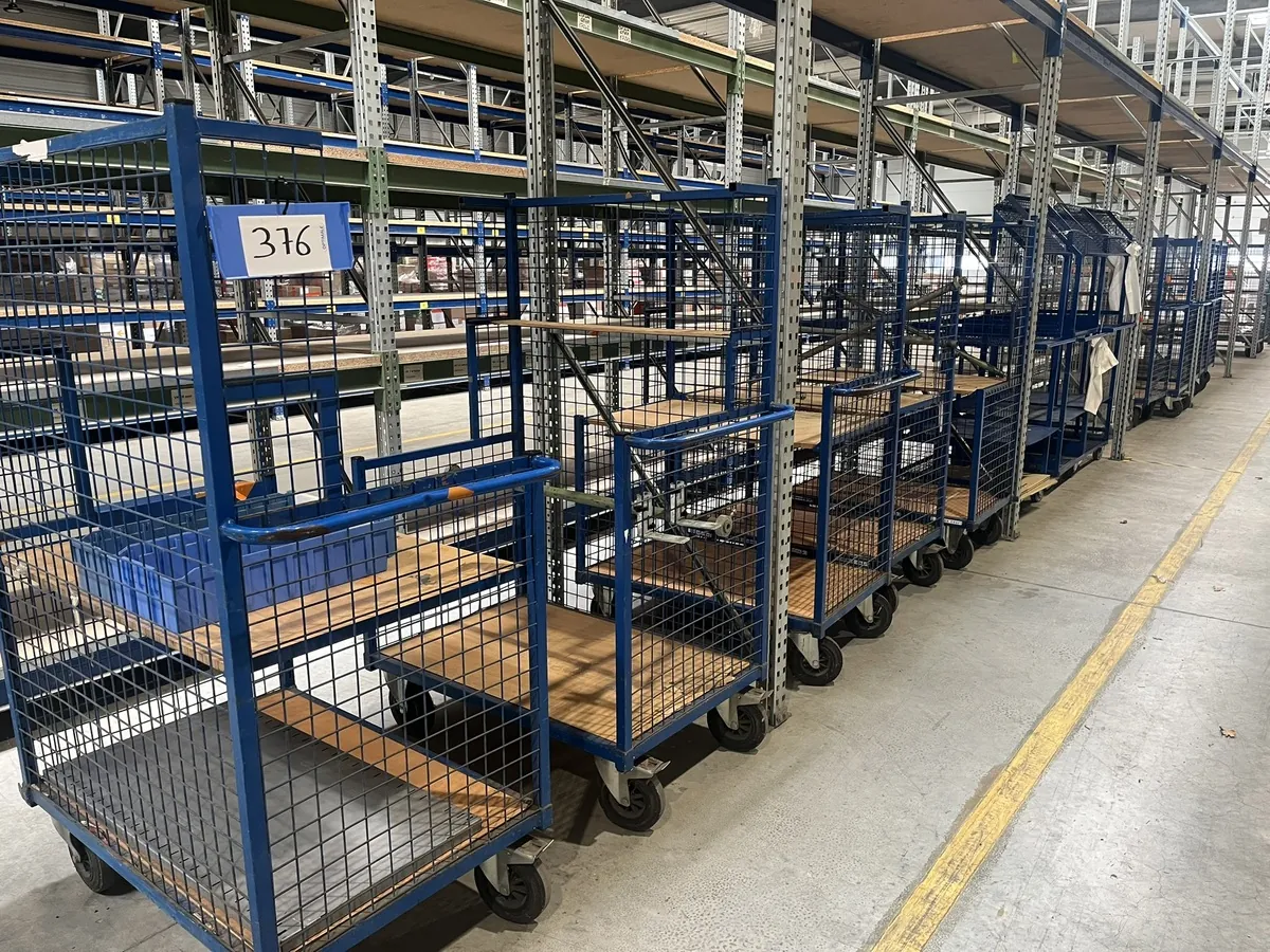 Lot n°376 - Chariots préparation de commande 10 pièces